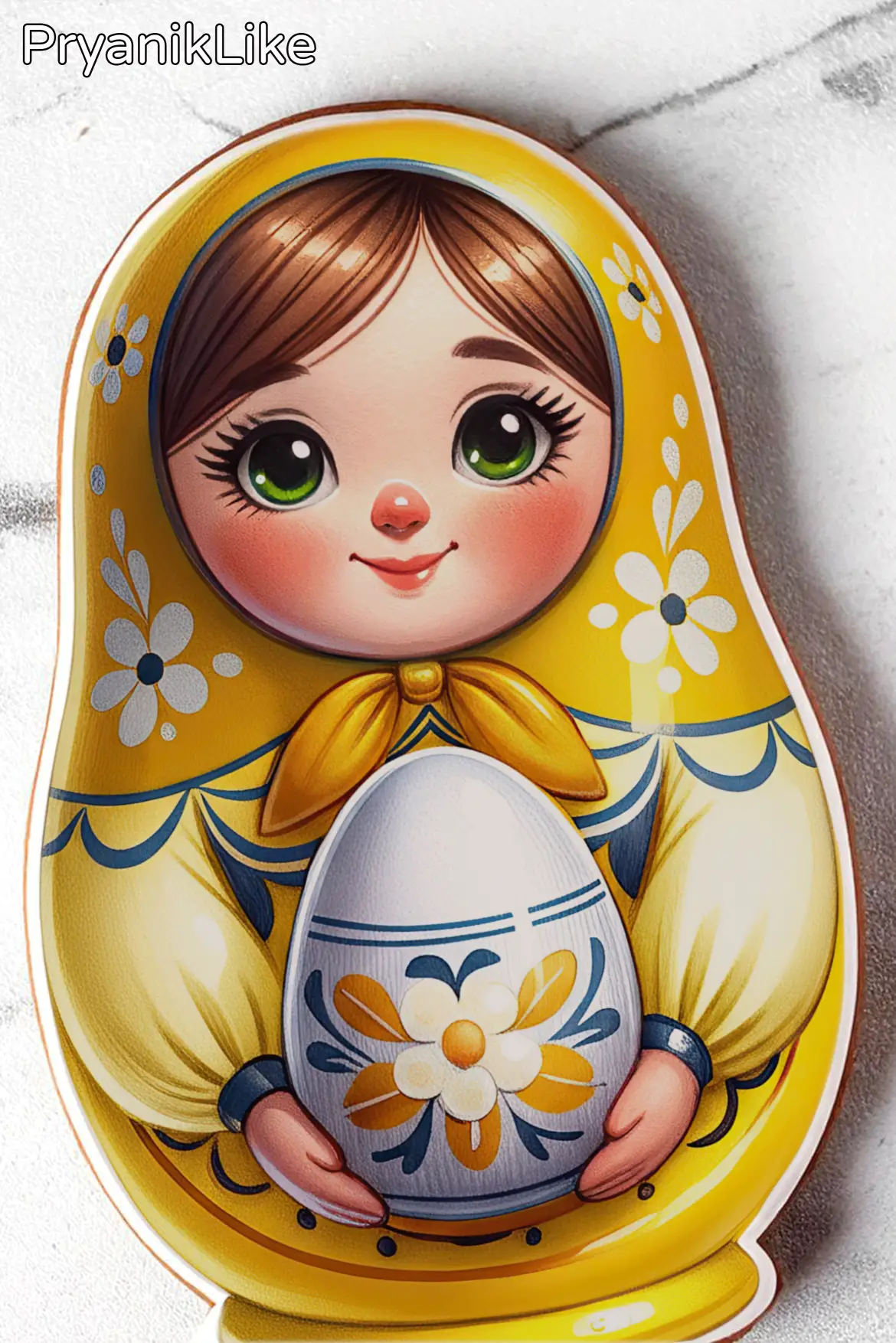 Пряник матрешка (ооооочень много)